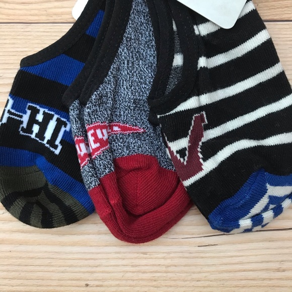 Vans Off The Wall 3 Pairs No Show Socks/Footies - Picture 5 of 12